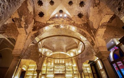 Las obras de un bar en Sevilla sacan a la luz unos baños árabes del siglo XII