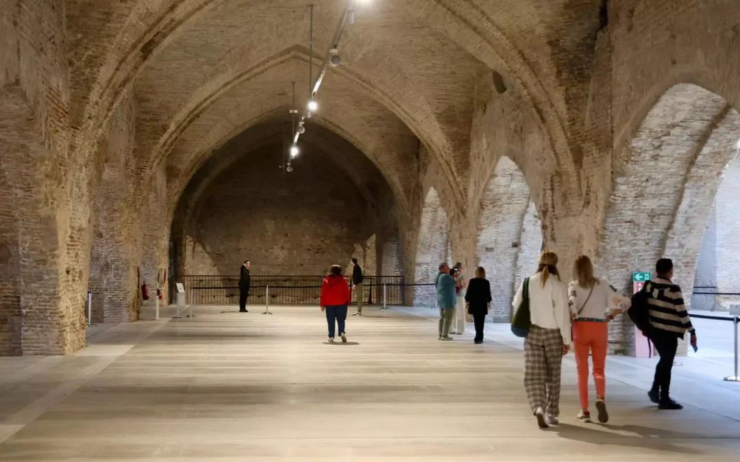 Puertas abiertas en las Atarazanas de Sevilla: «Qué barbaridad. Esto es enorme»